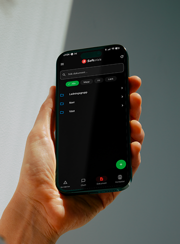 Digitala krisplaner och dokument – SoftCrisis krisapp