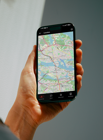 Kartfunktioner i krisappen – SoftCrisis krisapp