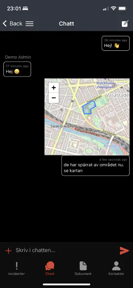 App screenshot